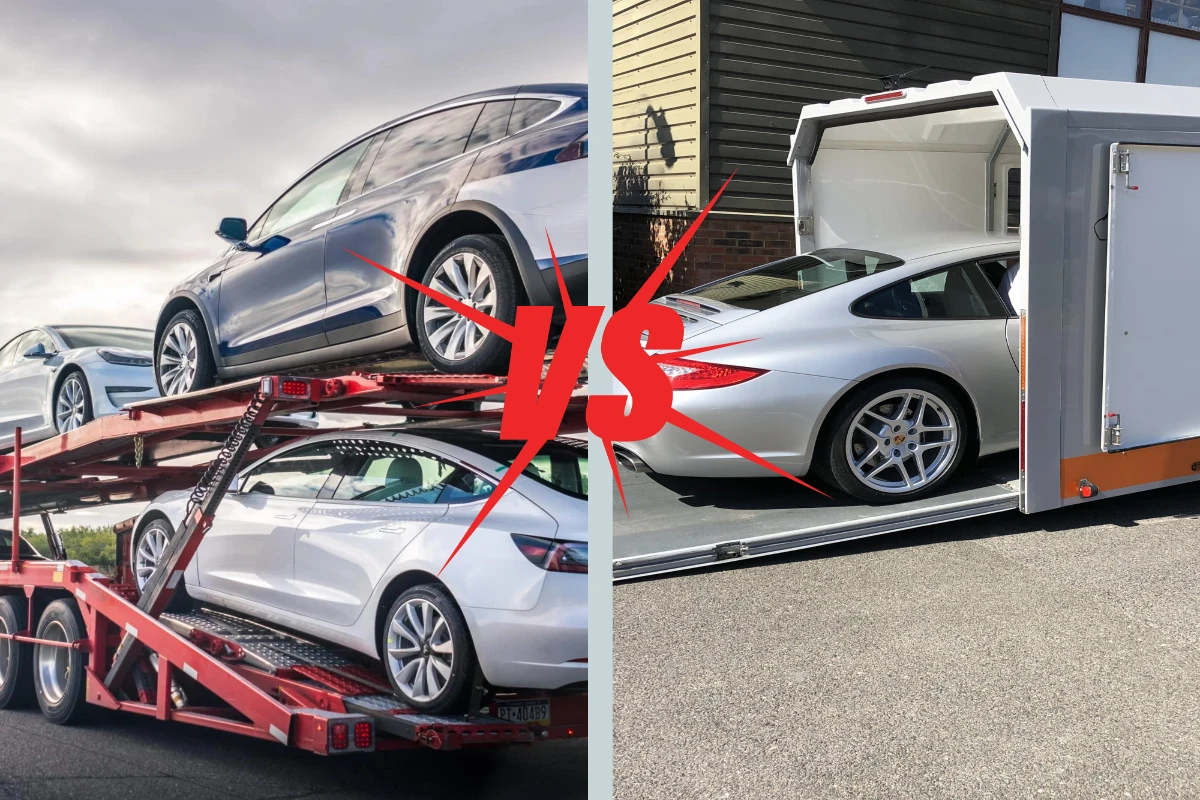 Open vs Enclosed Car Shipping