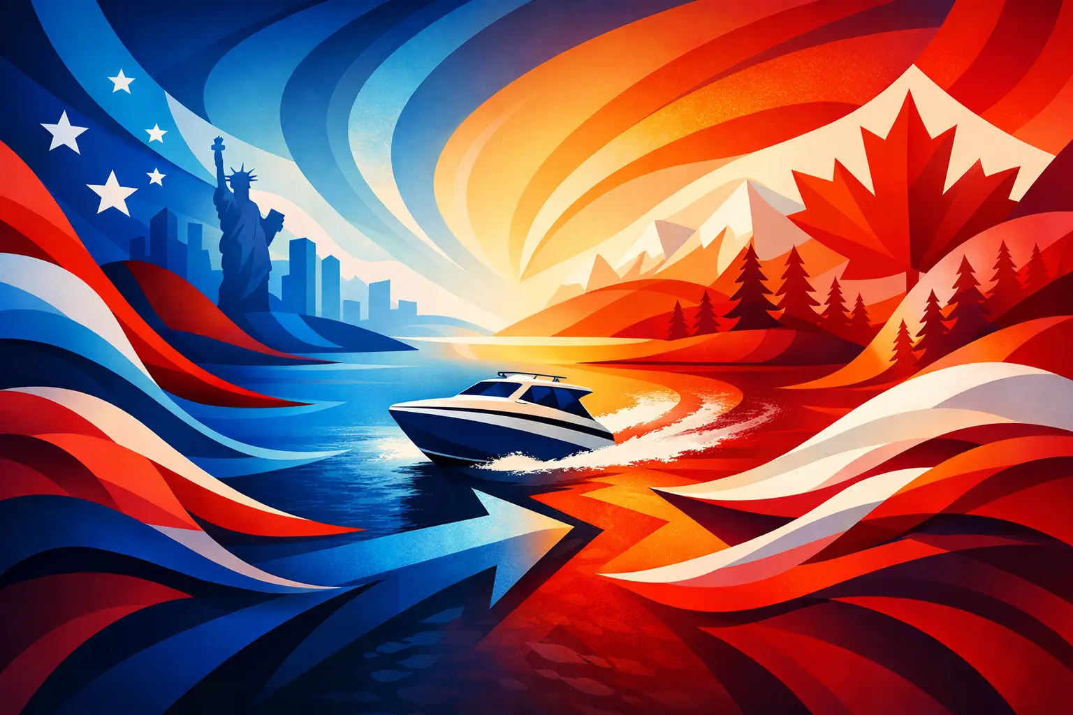 How to Import a Boat to Canada From the U.S.