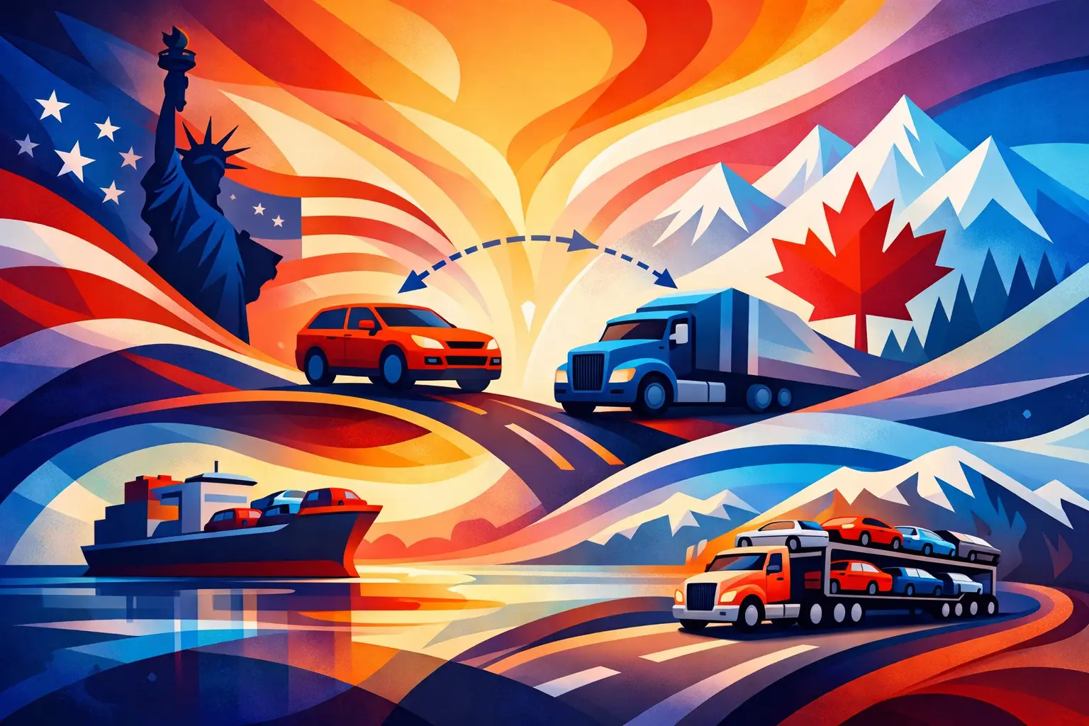 US Canada Vehicle Shipping Guide