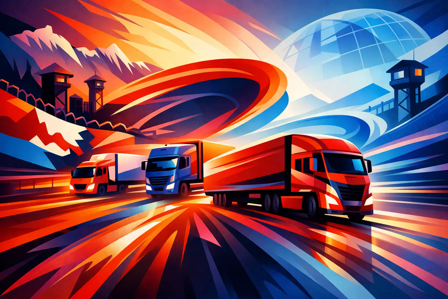 Commercial Fleet Border Transport That Stays Moving