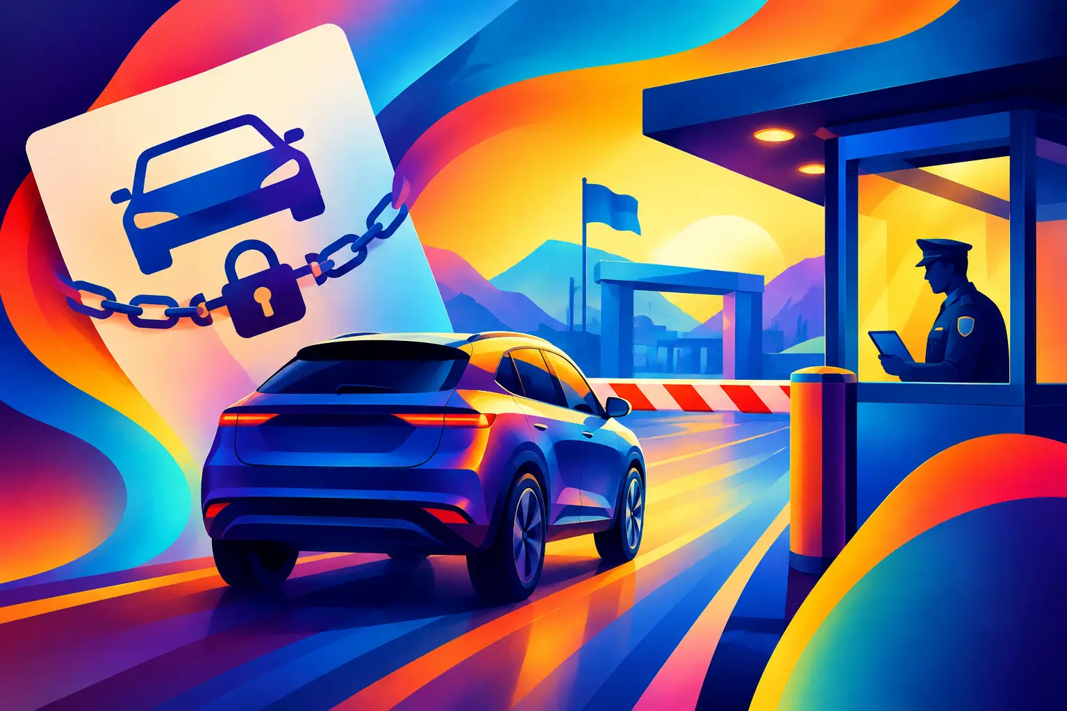 Are Liens Allowed at the Border? Vehicle Rules