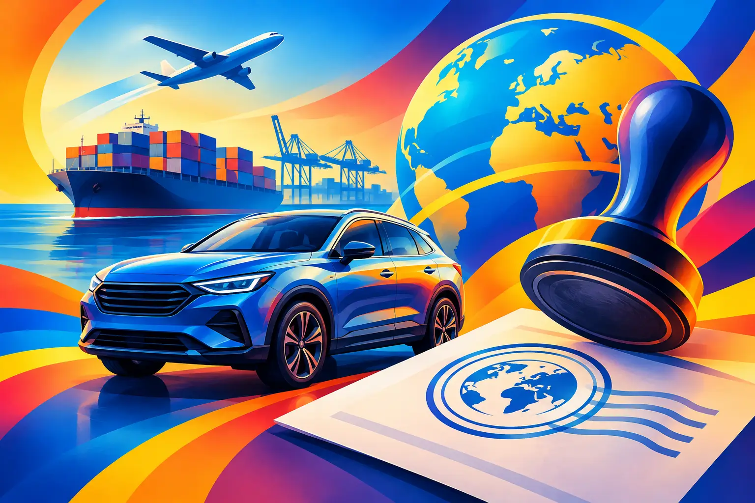 Where to Get an Export Stamp for Your Vehicle